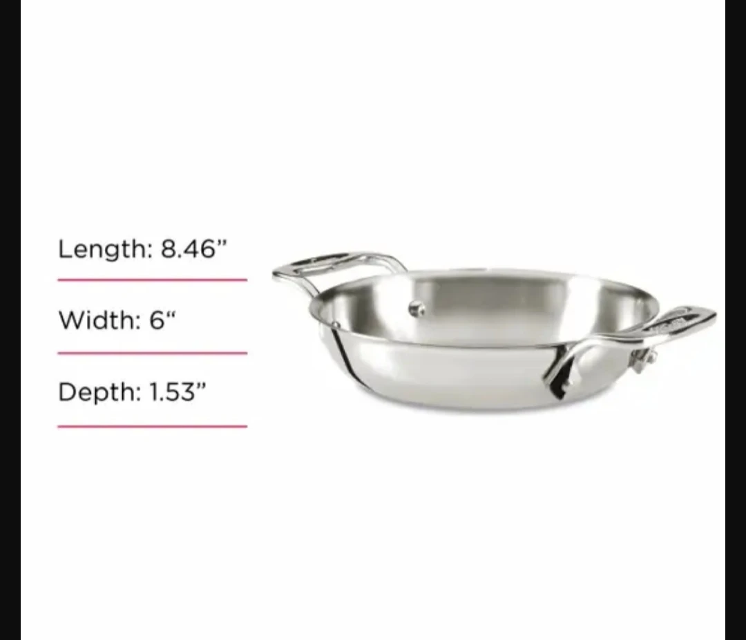 All-Clad 6"mini gratin 2pc. set - photo 2