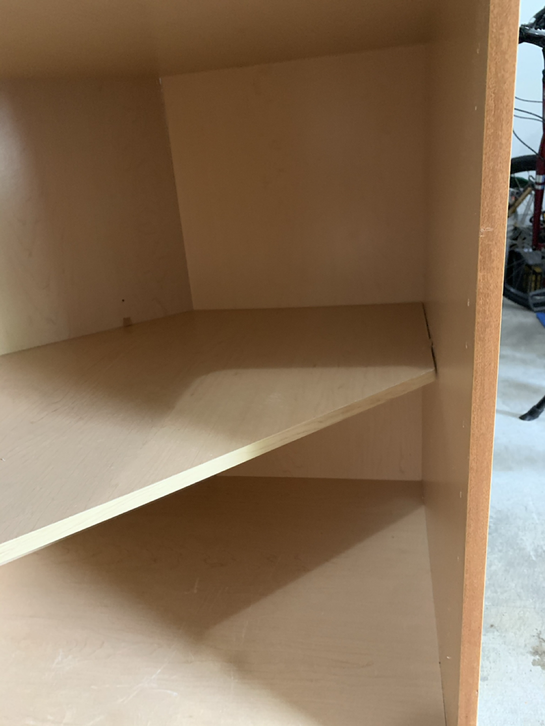 Corner maple cabinet - photo 2