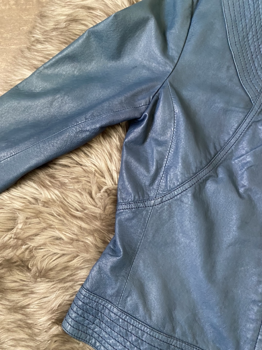 Genuine leather jacket - photo 3