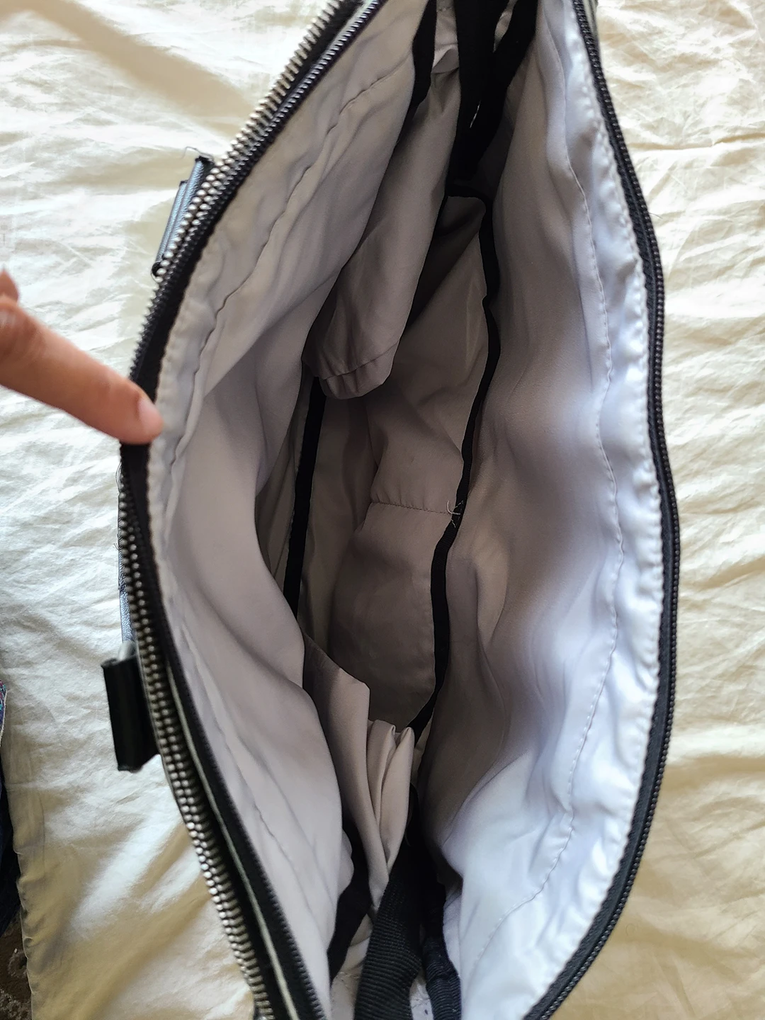Skip HopDuo Special Edition Diaper Bag - Black & White Stripe - photo 5