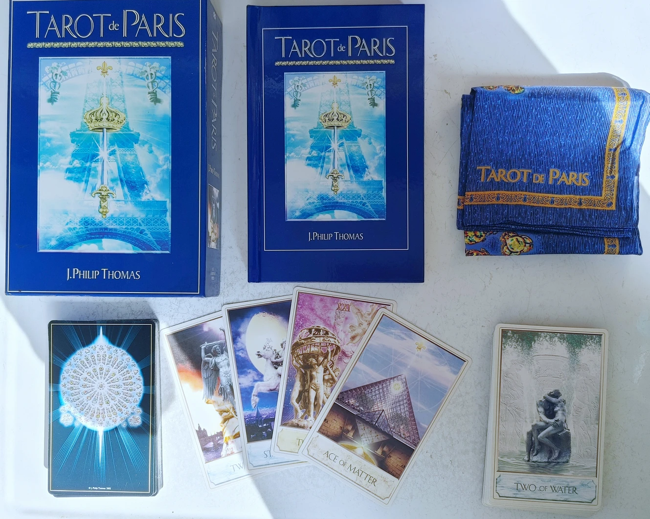 トランプ TAROT DE PARIS Rare Vintage TAROT DE PARIS (English) Box Set COMPLETE