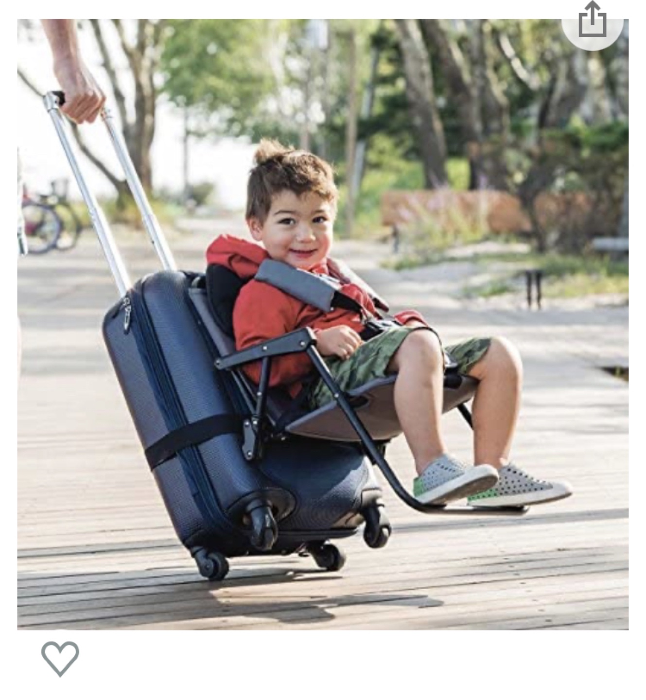 Toddler luggage seat - photo 4