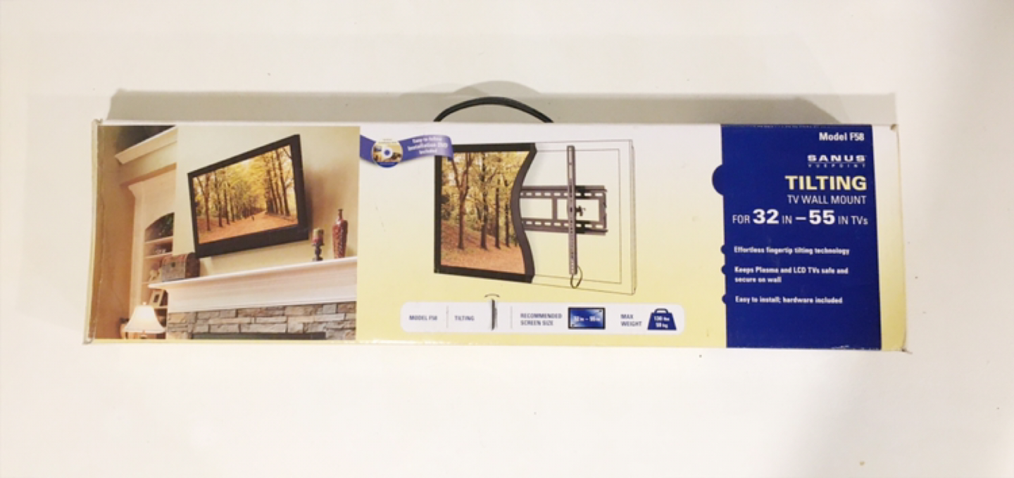 $25 TV Wall Mount Tilting For 32in – 55in thumbnail