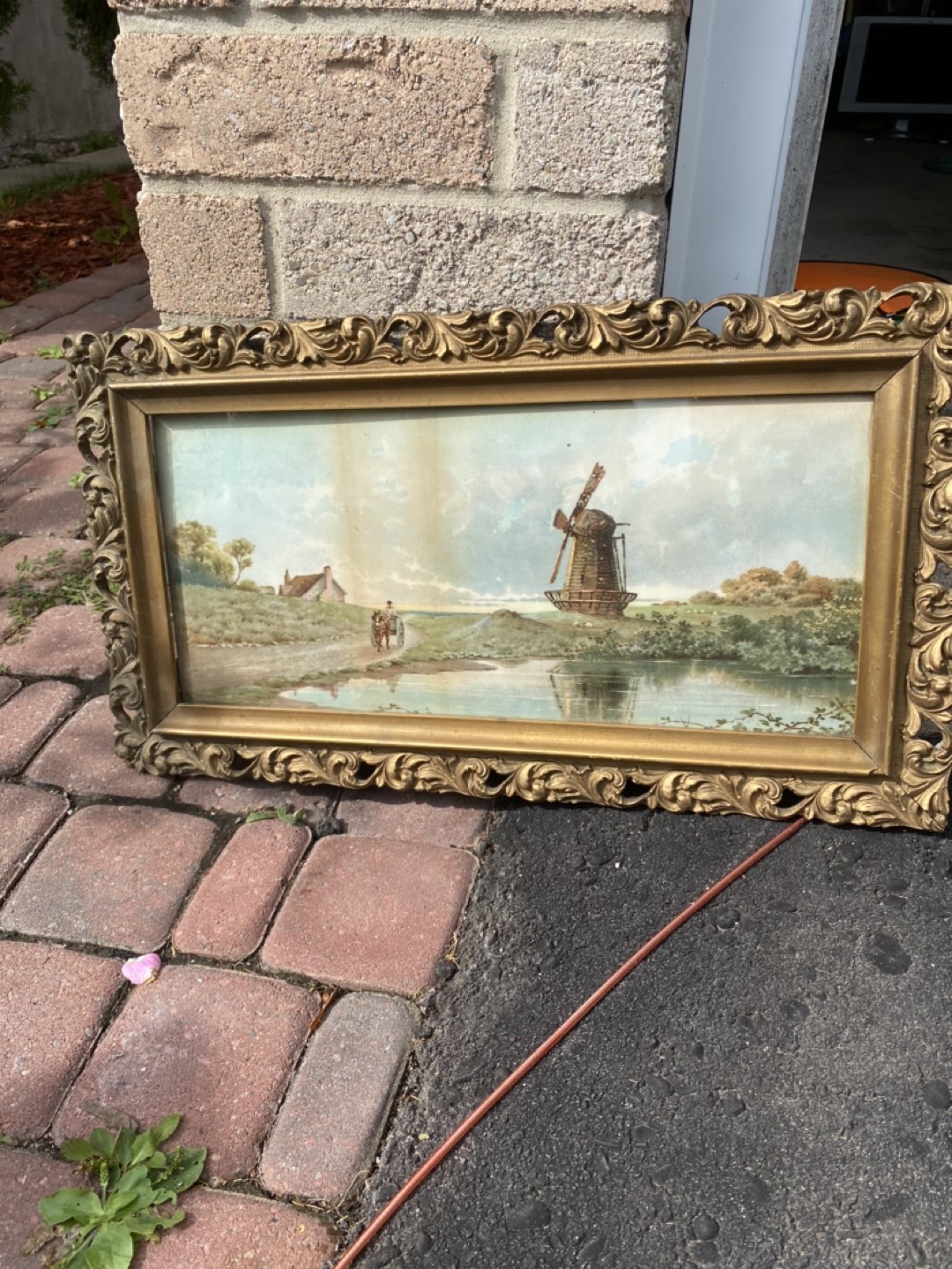 Framed photo 