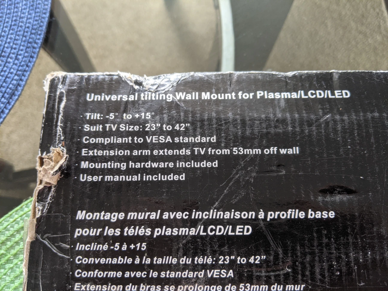 tygerclaw tilting TV Wall Mount image indicator(4)