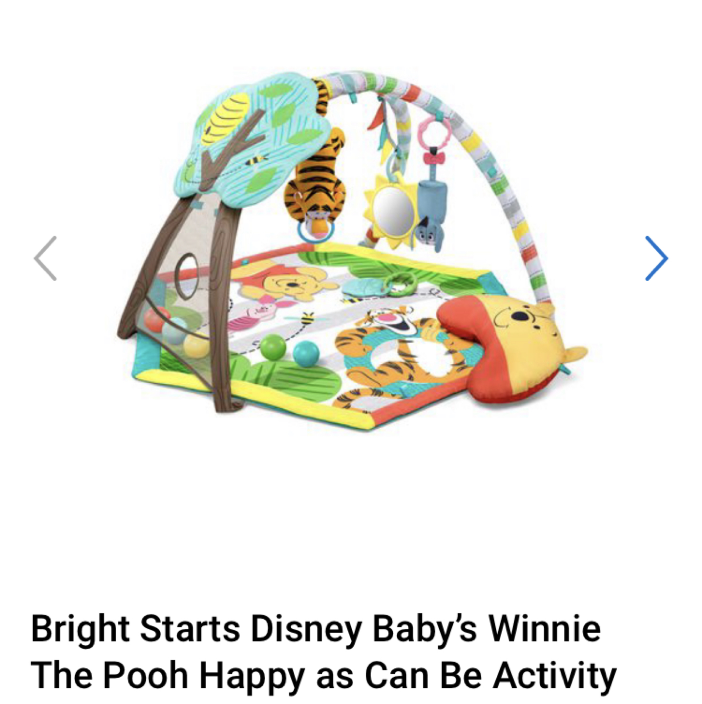 Bright Stars Winnie the Poo activity Mat for baby - photo 2