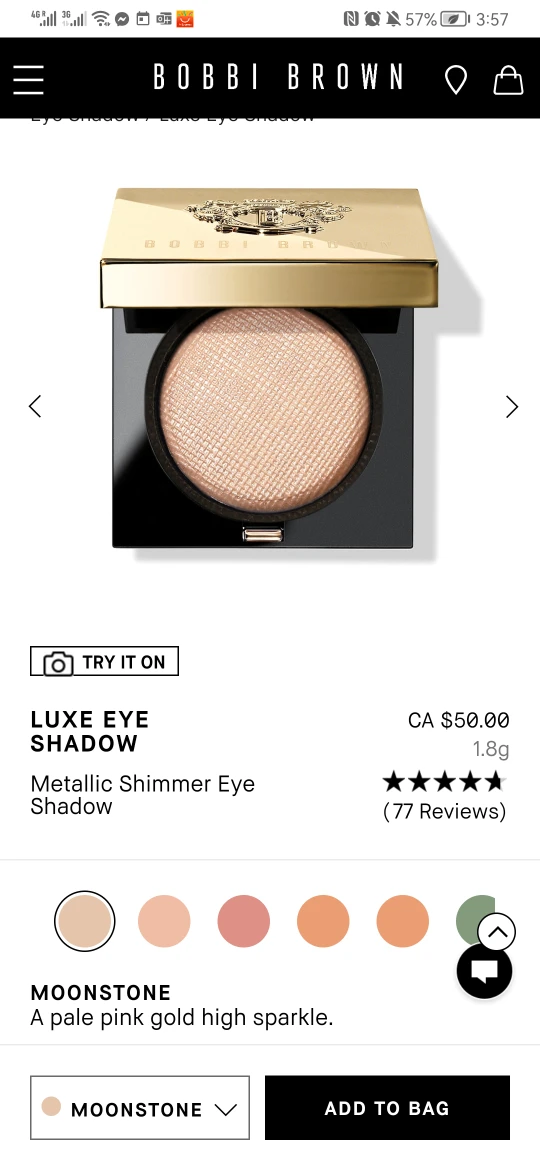 Bobbi Brown luxe rich eyeshadow moonstone - photo 3