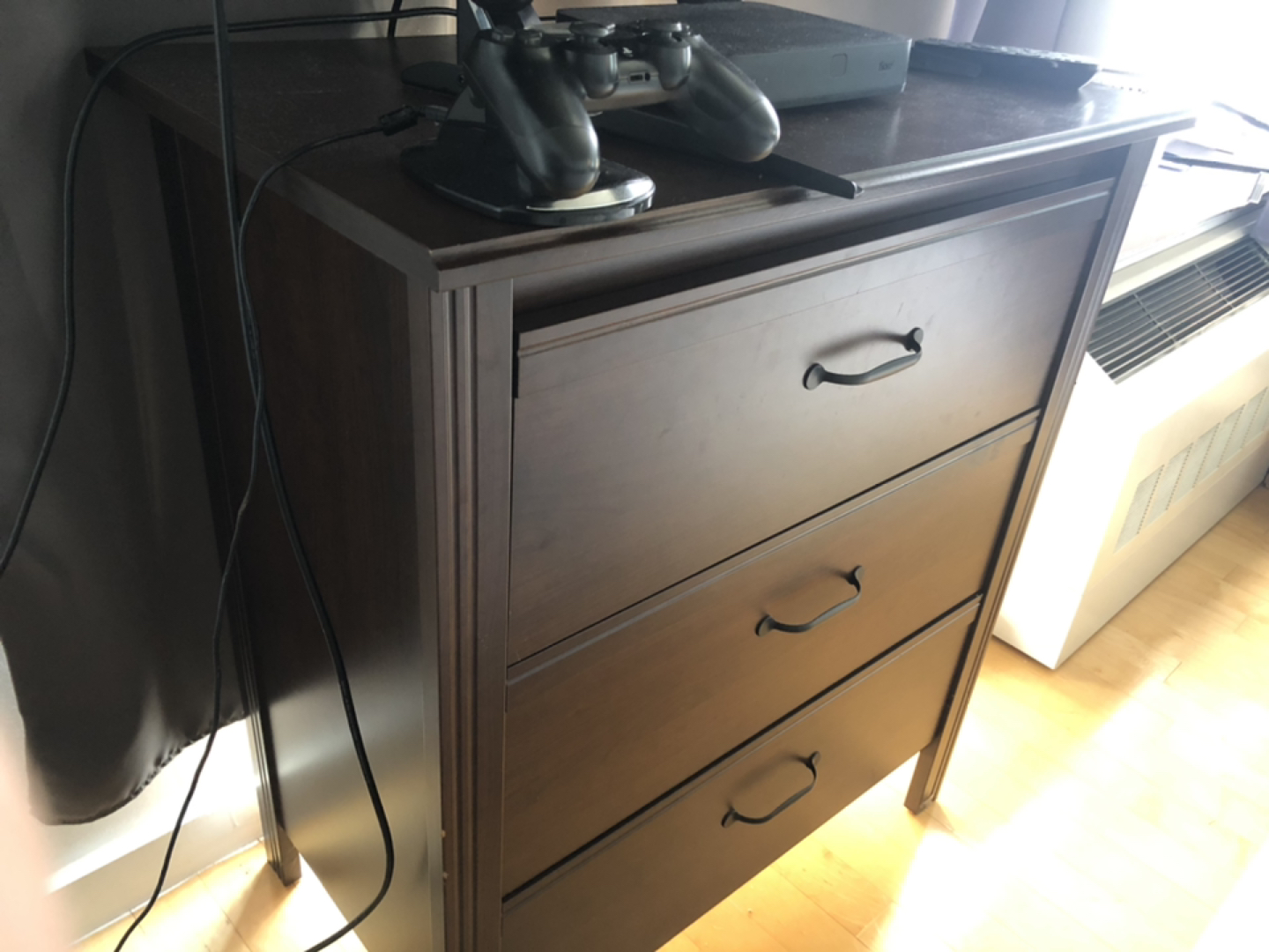 [Moving Sale] 3 drawer dresser - photo 2