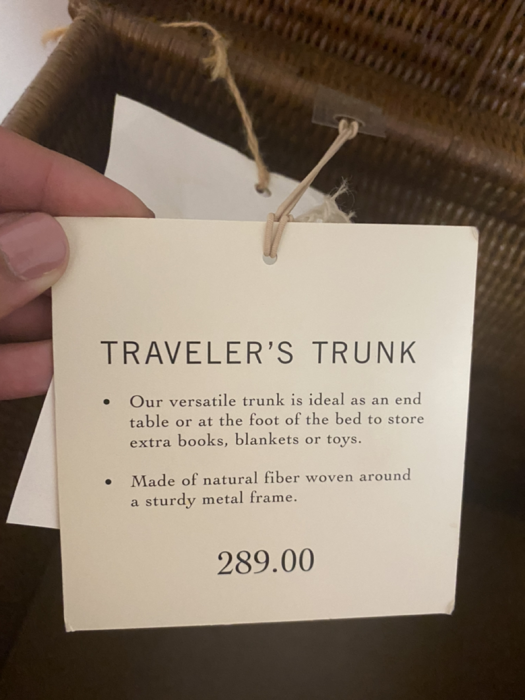 Moving sale! Pottery Barn’s Traveler’s Trunks - photo 4