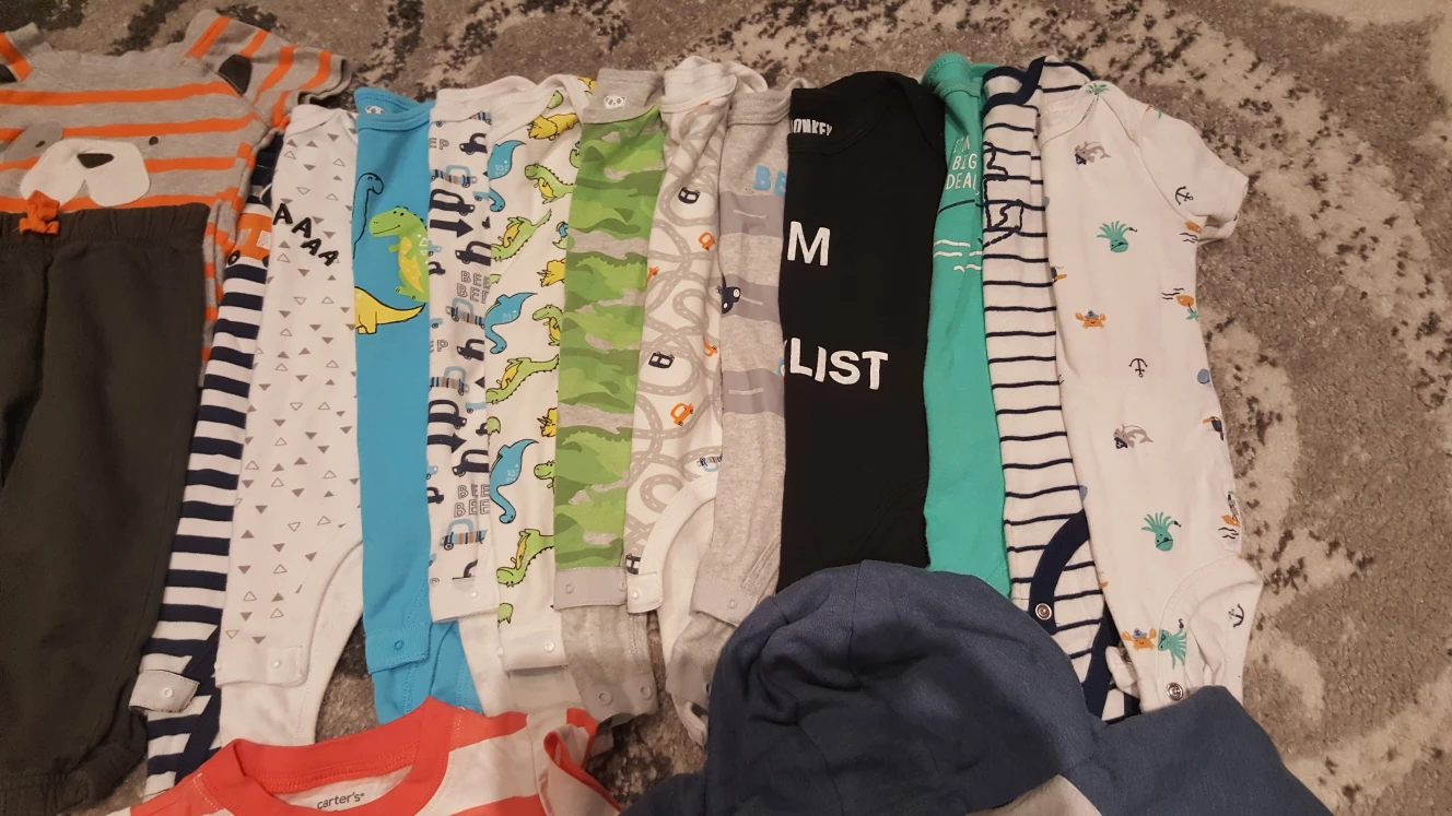 Baby boy winter clothing size 9 to 12 months image indicator(3)