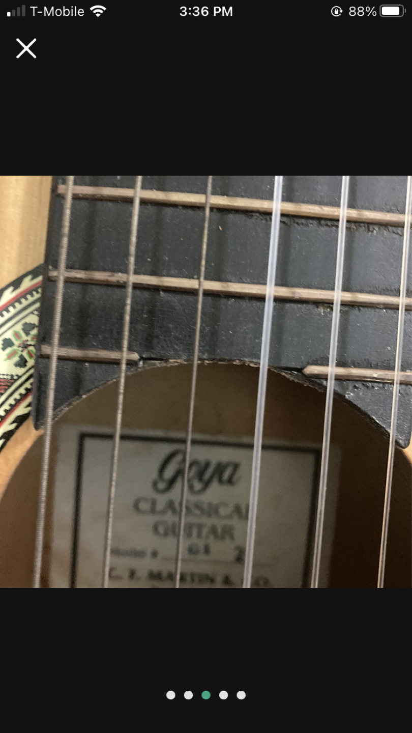 Goya Classic guitar G1  C.F. Martin & CO - photo 3