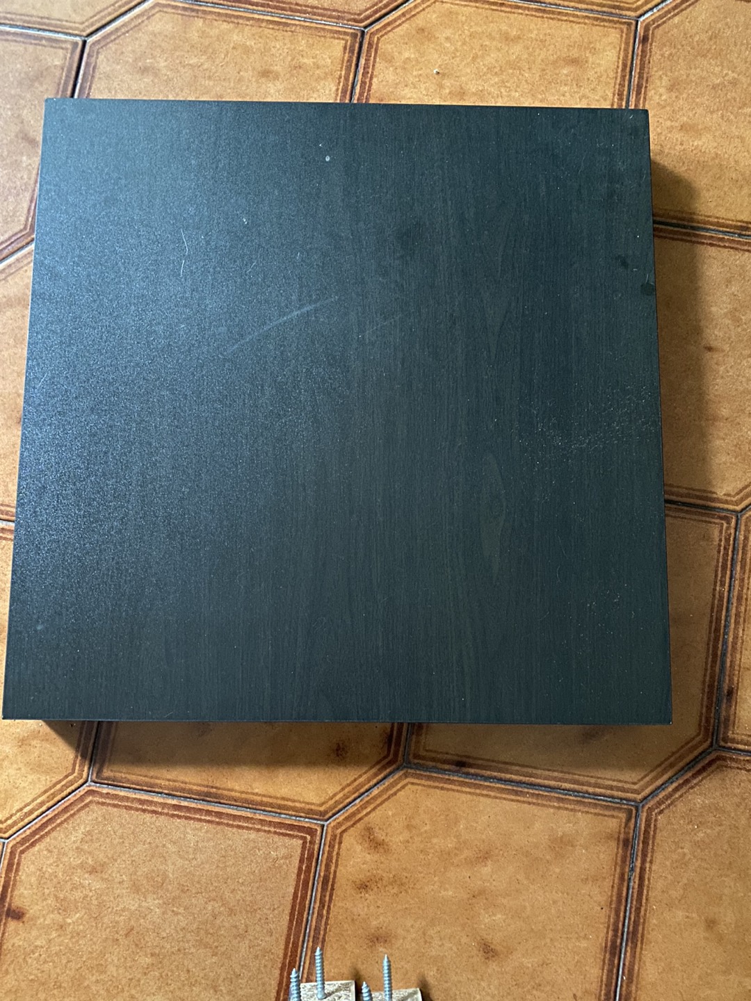 Black end table