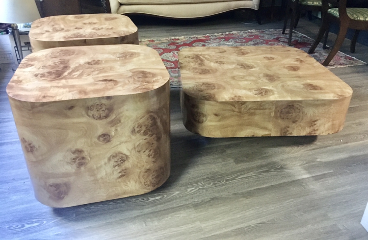 Vintage Formica Coffee Table & End Tables  thumbnail