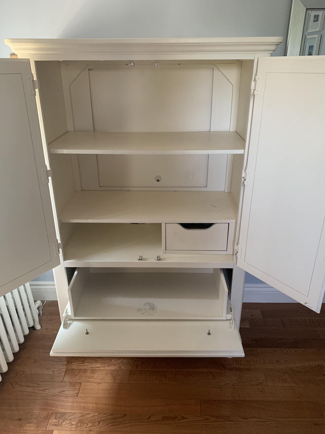 Off white children’s armoire - photo 3
