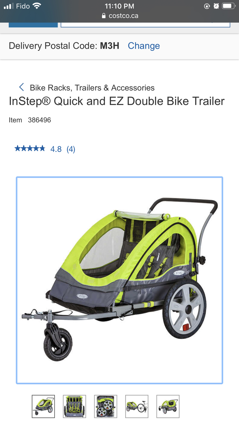 Bike trailer