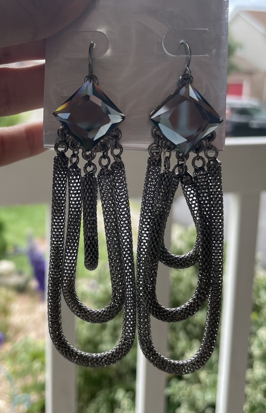 #freecycle new earrings  thumbnail