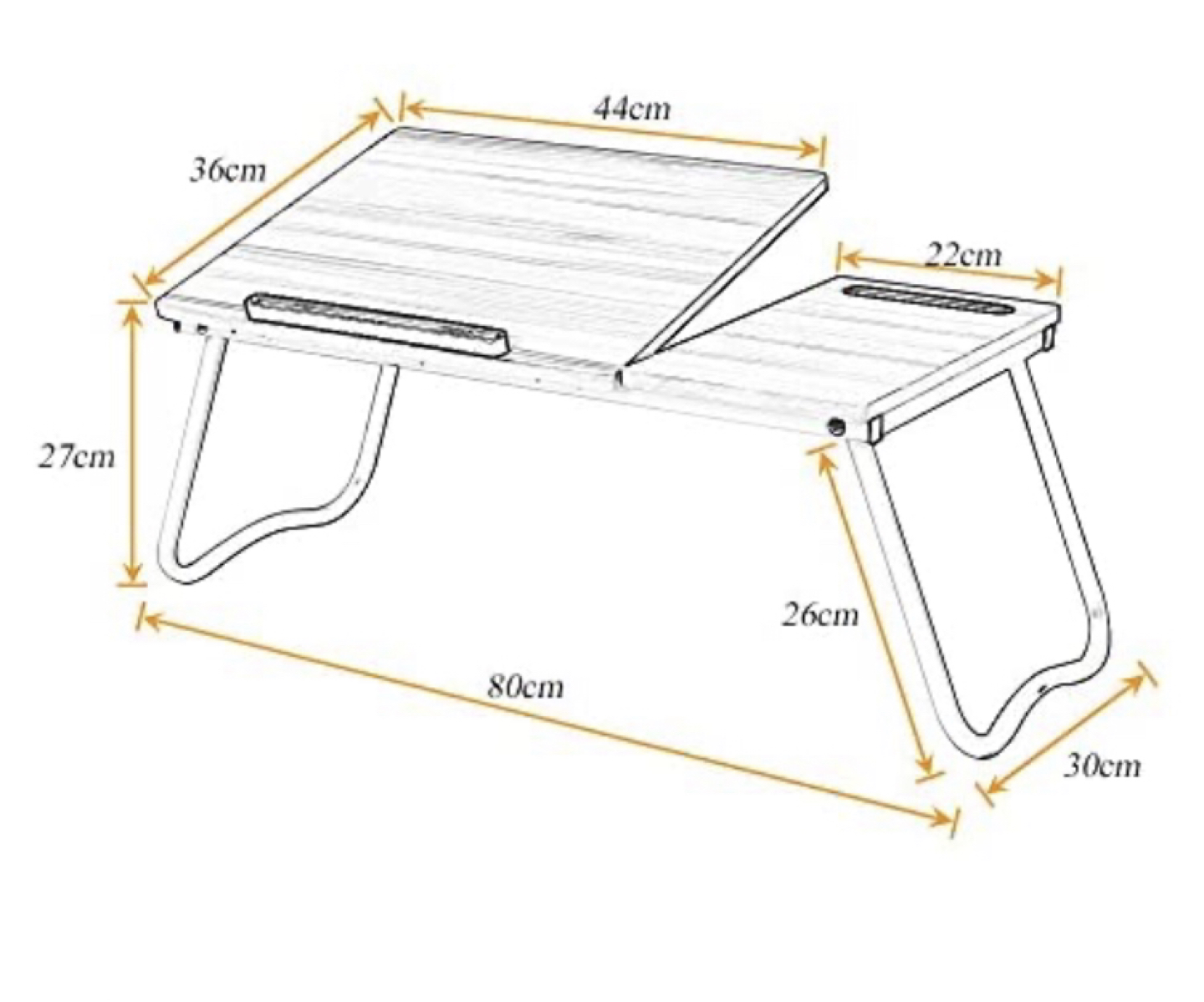 Table for bed - photo 4