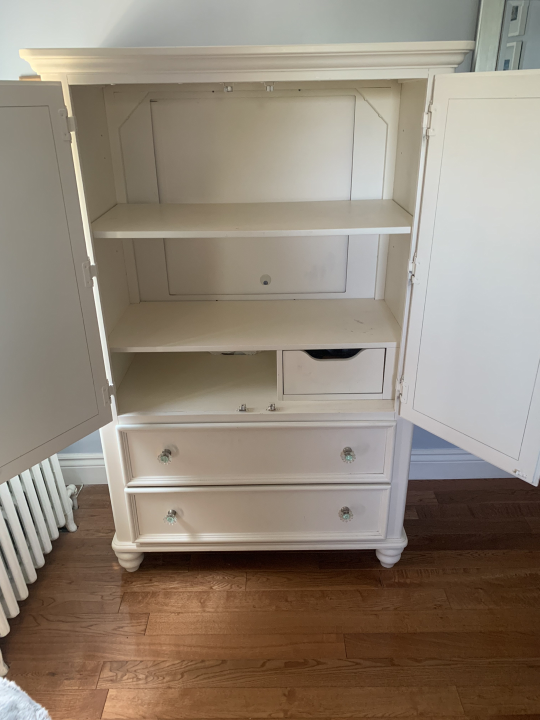 Off white children’s armoire - photo 2