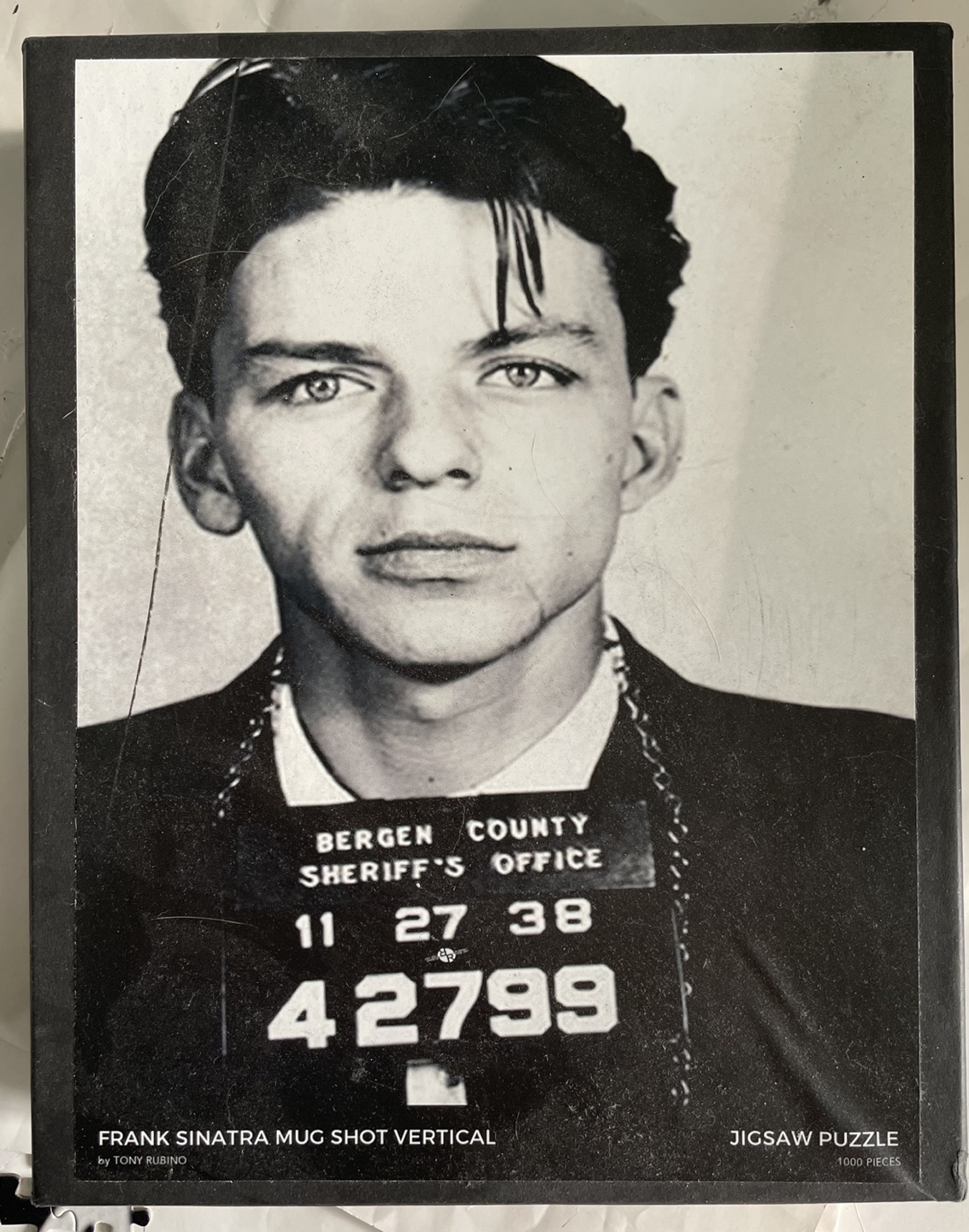 Frank Sinatra Mug Shot 1000 Piece Puzzle
