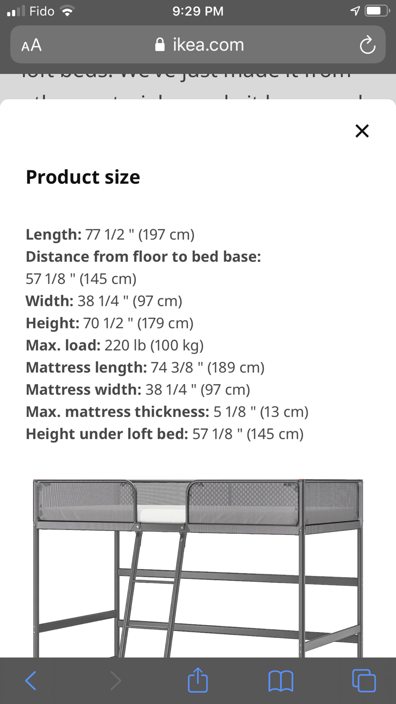Loft bed - photo 2