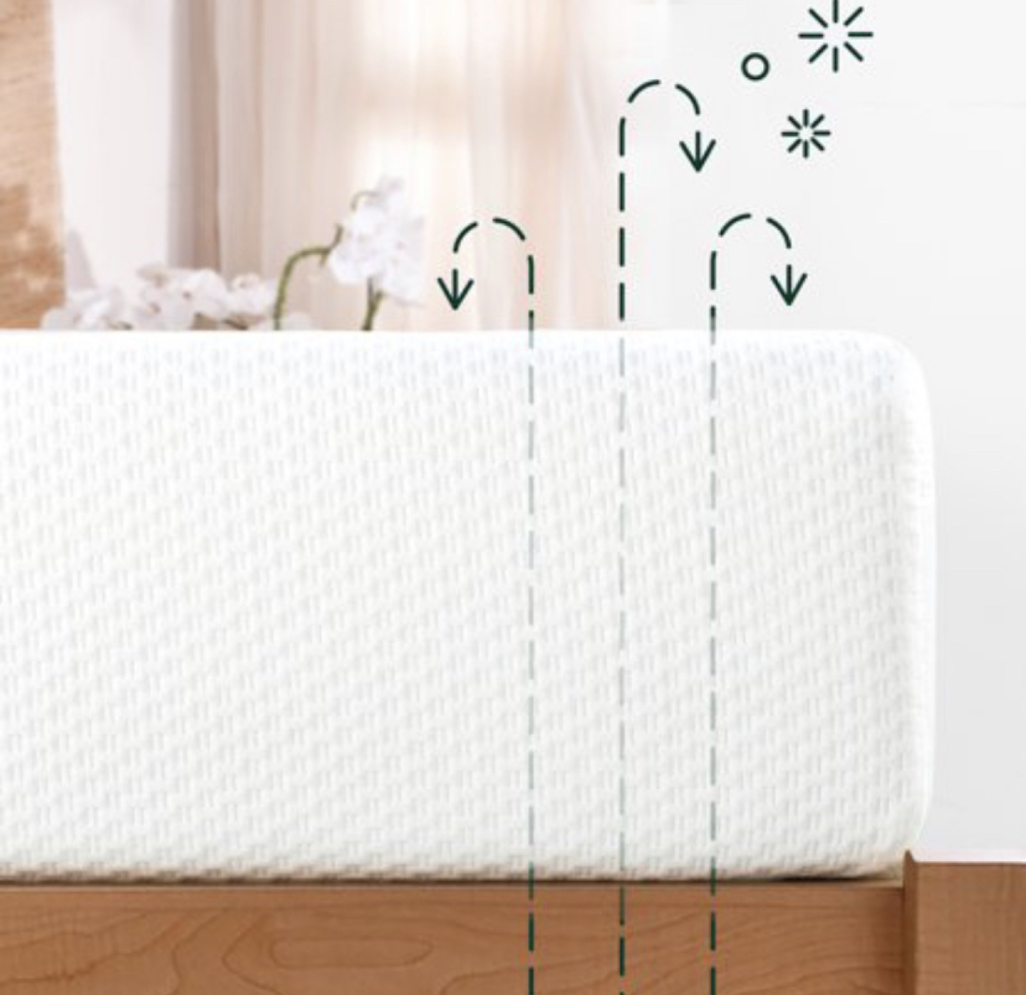 Full size memory foam mattress 12” - photo 2
