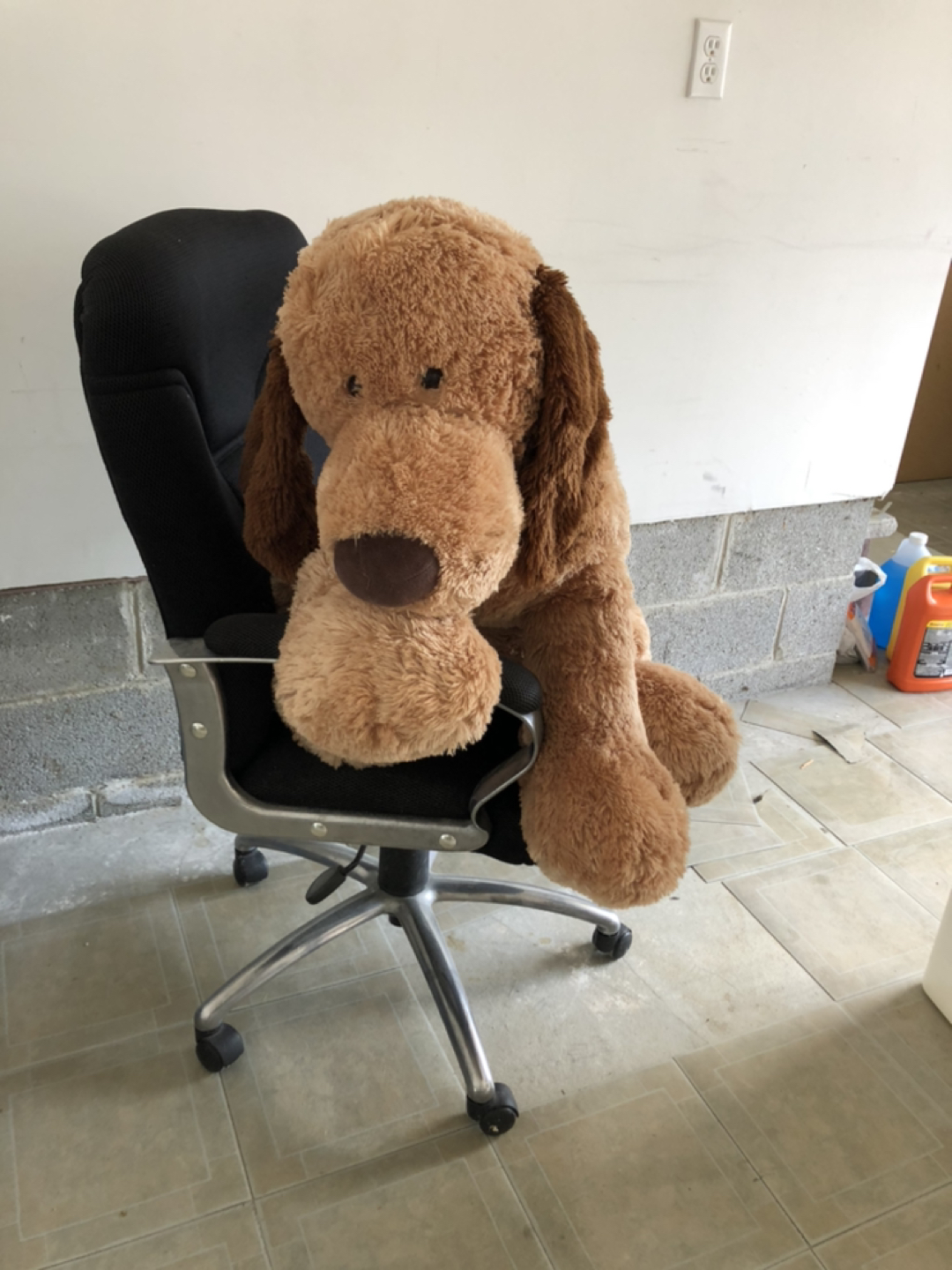 Big dog doll