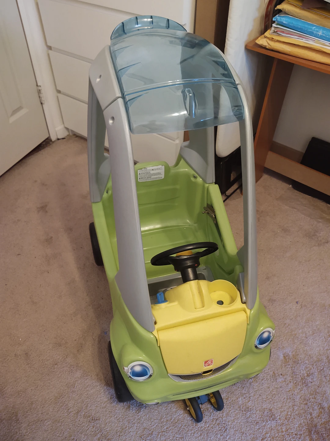 Step 2 Easy Turn Coup Ride-On Car Toy. thumbnail
