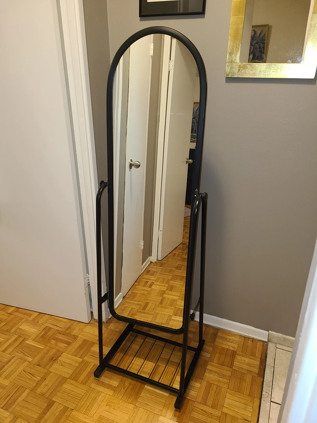 Tall Mirror With Stand - photo 2