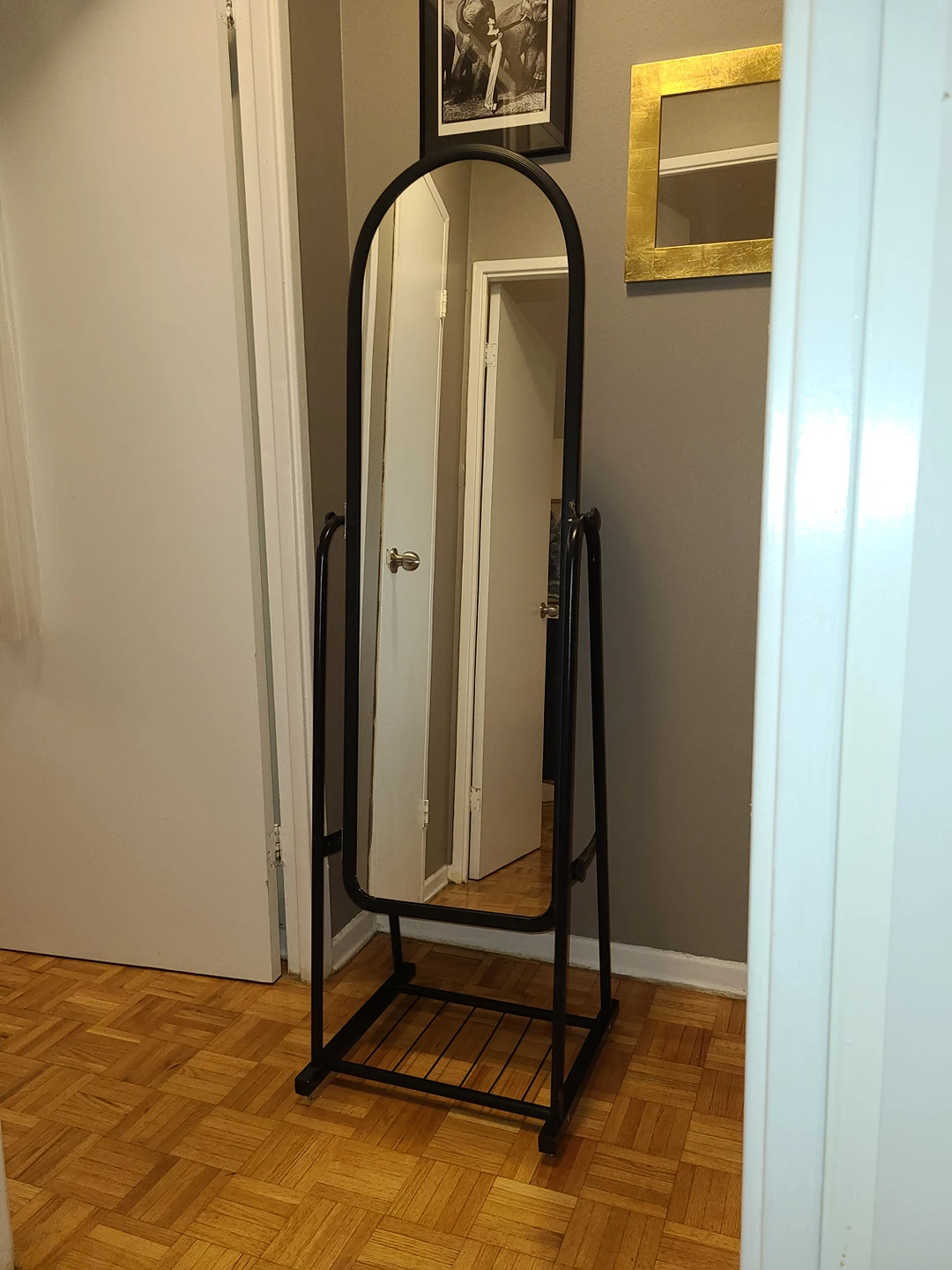 Tall Mirror With Stand