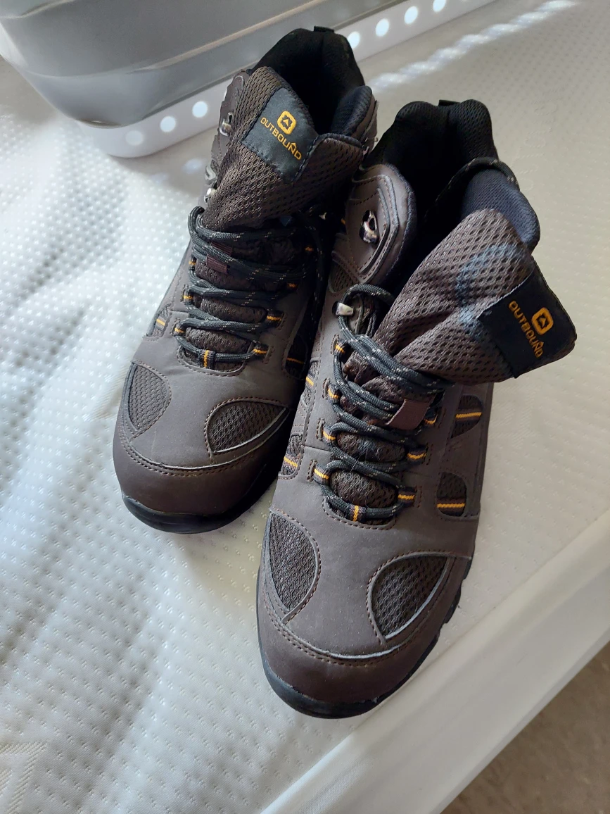 brand new hiking boots