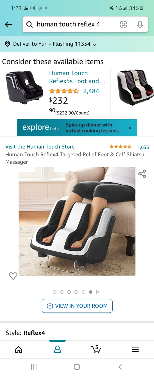 Shiatsu Foot&Calf Massager