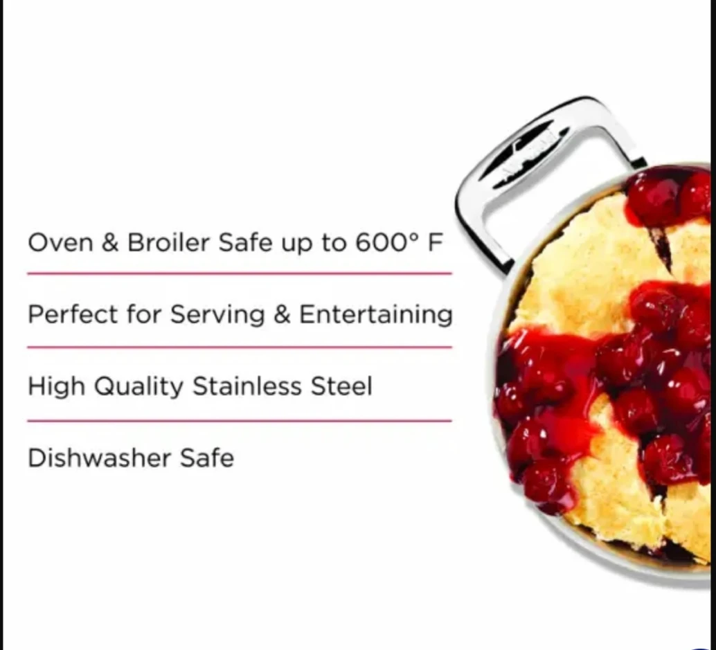 All-Clad 6"mini gratin 2pc. set - photo 3