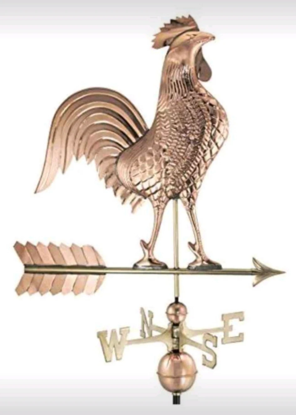 Brand New Good  Directions Large Rooster weathervane , Pure Coop - photo 3