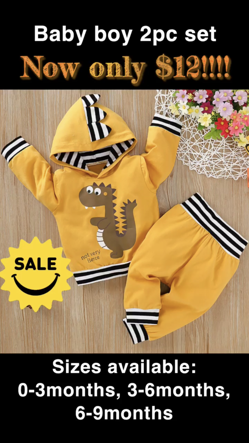 Brand new!!! Baby Boys 2 piece outfit thumbnail