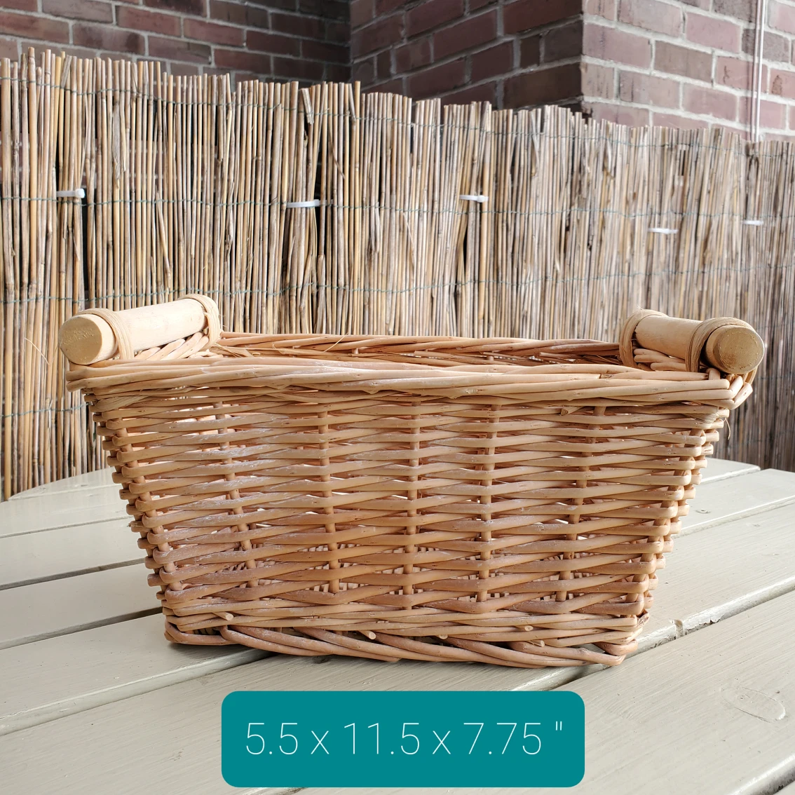 wicker baskets - photo 5