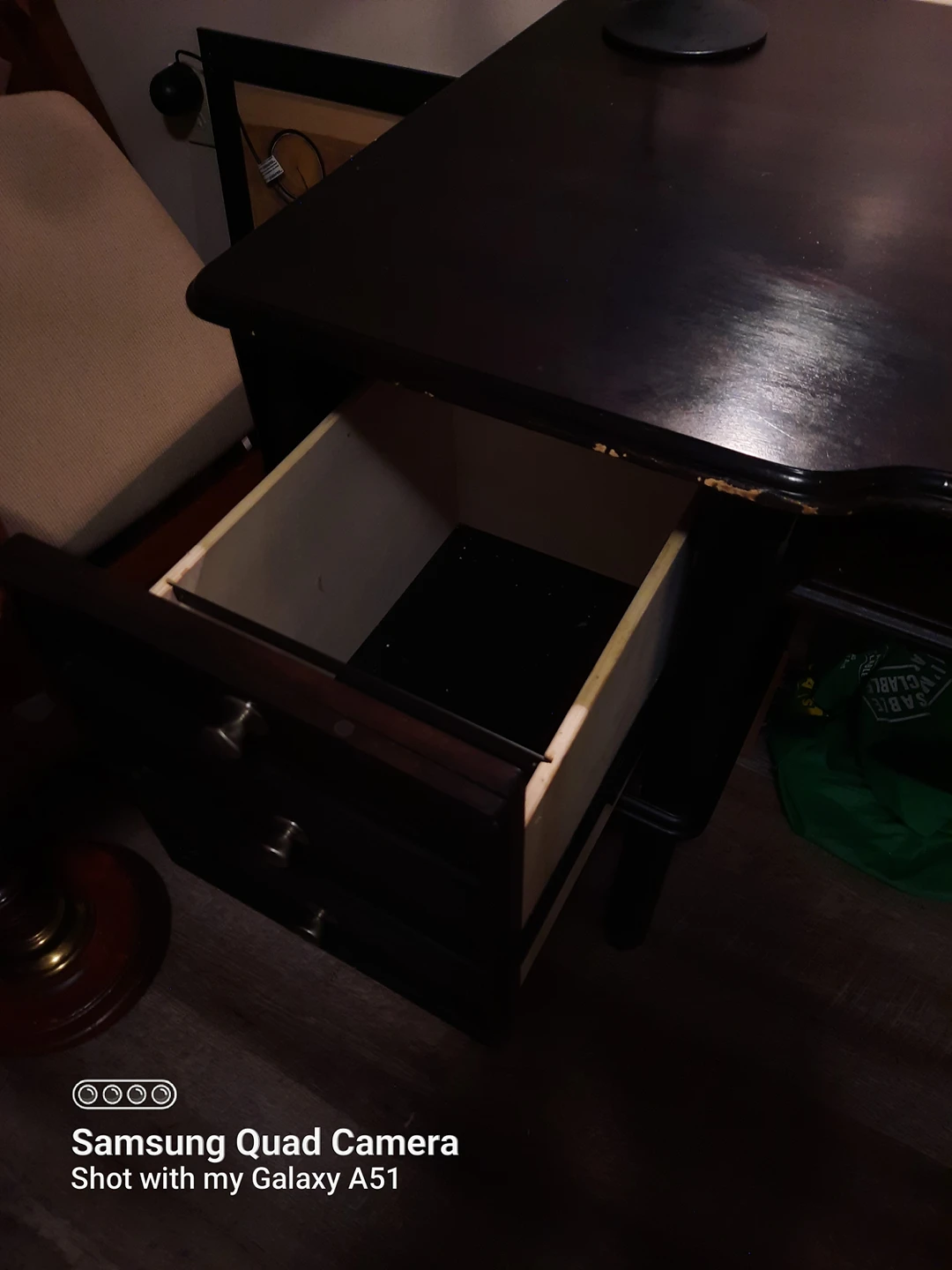 Home Office solid Wood Desk - photo 4