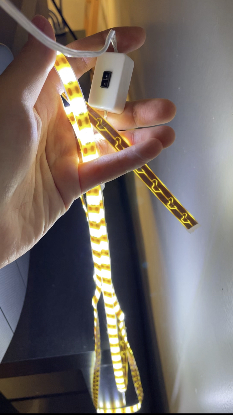 2 LED sensor lights