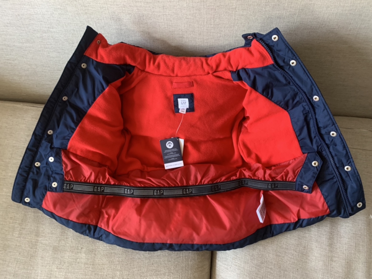 New Baby gap toddler jacket - 3 T image indicator(4)