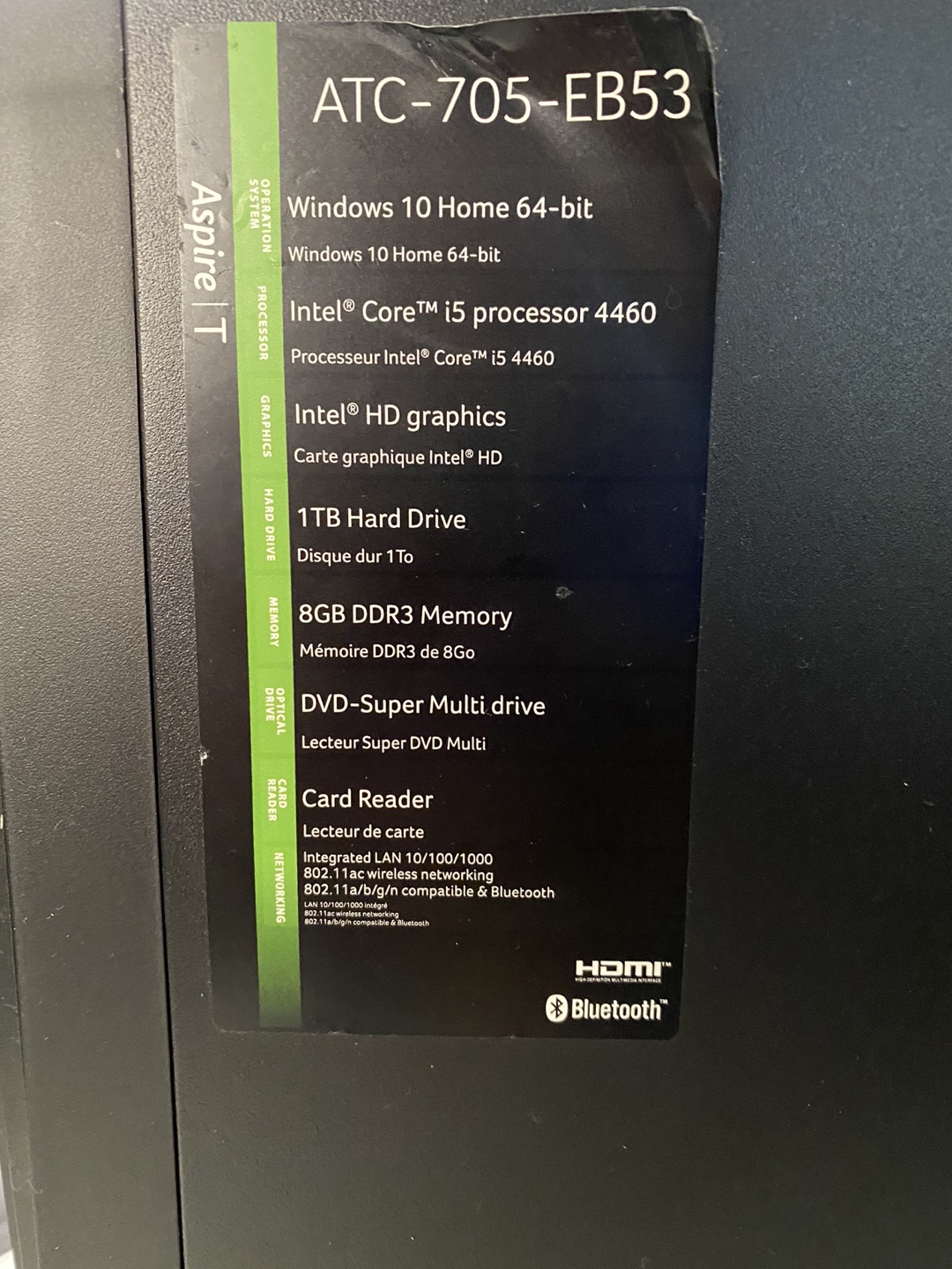 Acer desktop computer - photo 5