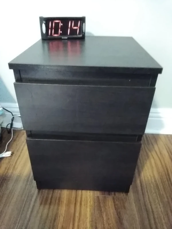 2 Bedside Table Ikea Kullen thumbnail