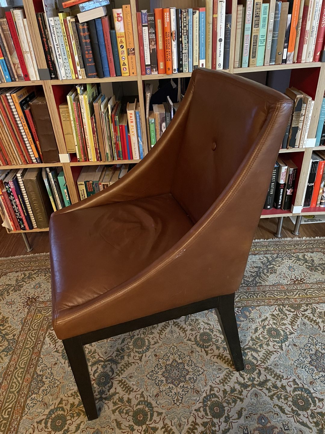 West Elm Dinning Chair Leather Office Chair - photo 3