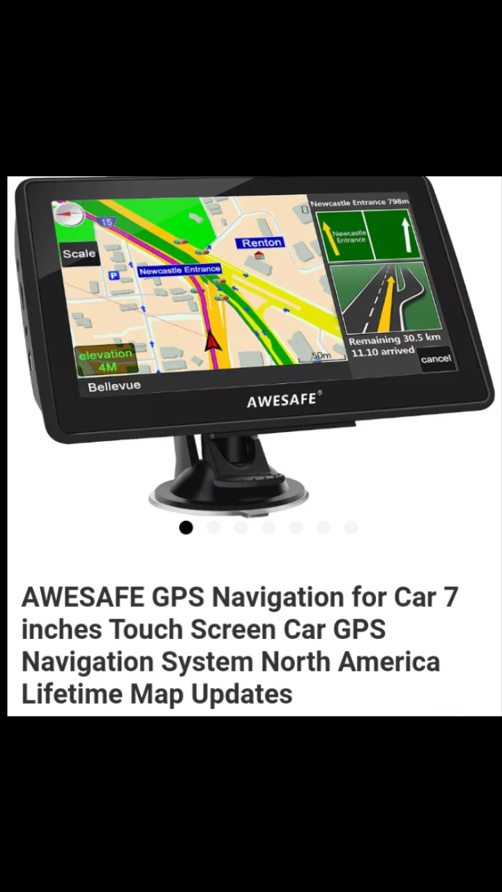 (AWESAFE, A6) BRAND NEW AND IN BOX CAR GPS NAVIGATION - photo 5