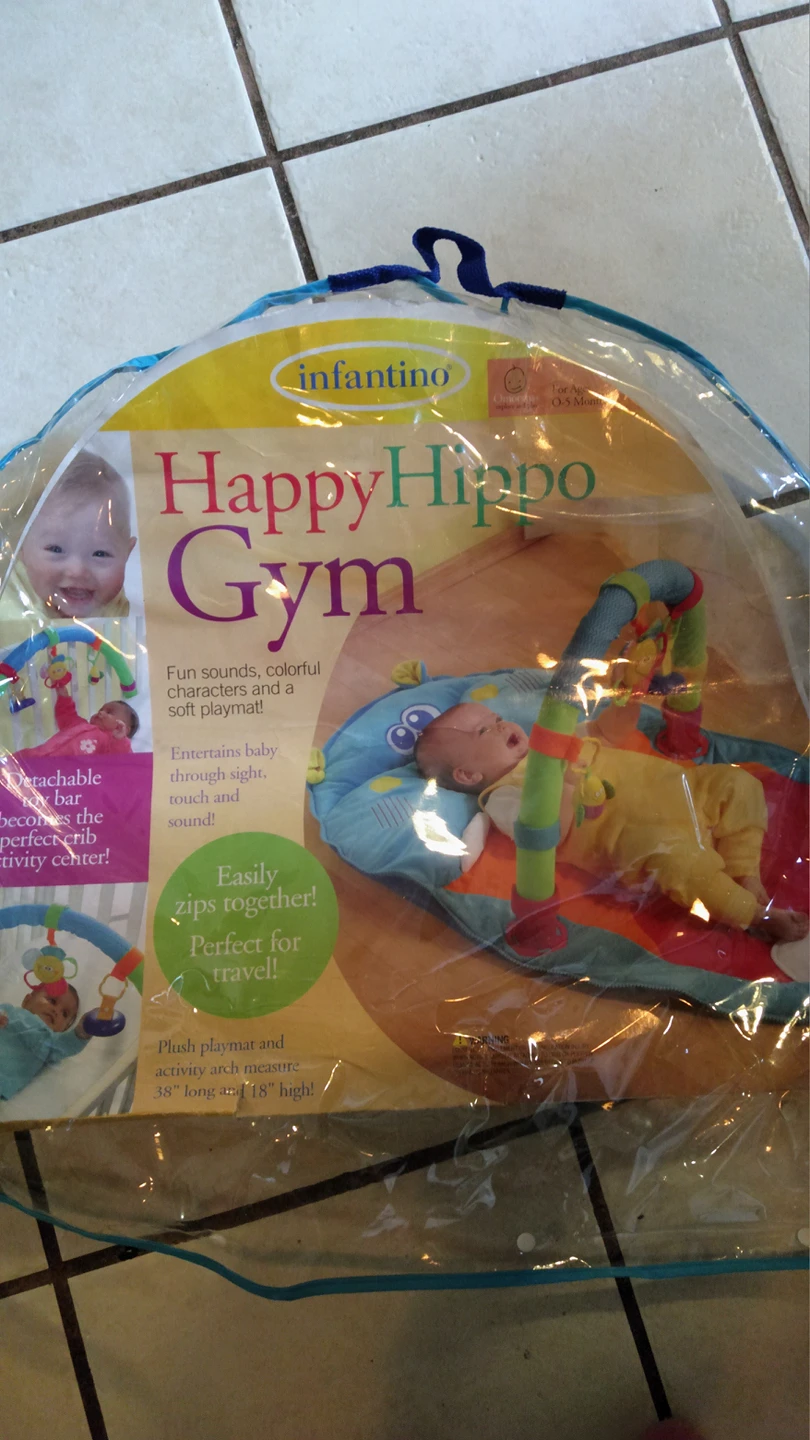 Happy Hippo Gym playmat - photo 2