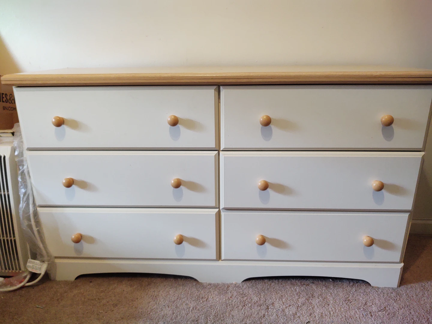6-drawer dresser. 28x50x16 - photo 2
