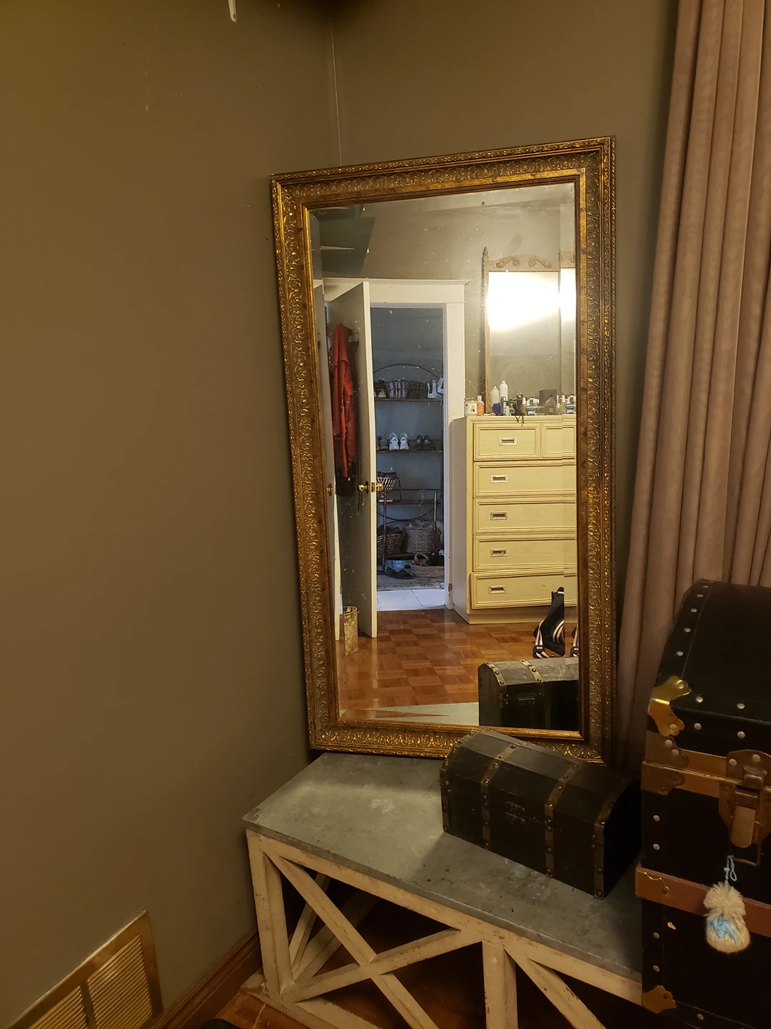 large mirror