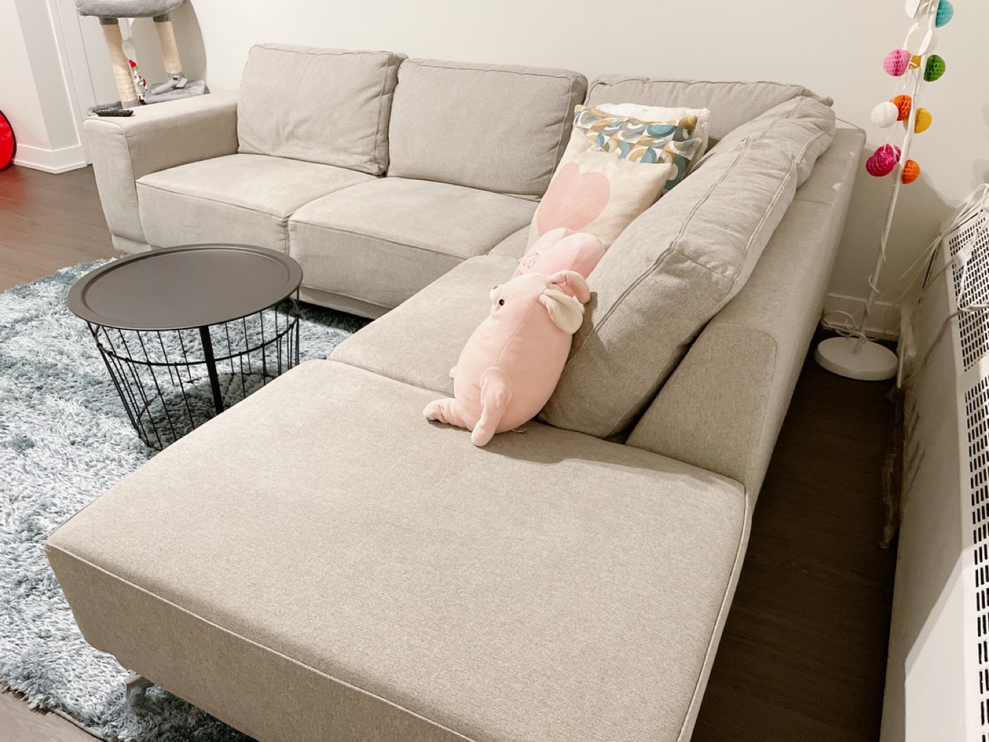 Sectional 7 seater Sofa Set - Light Grey - photo 2