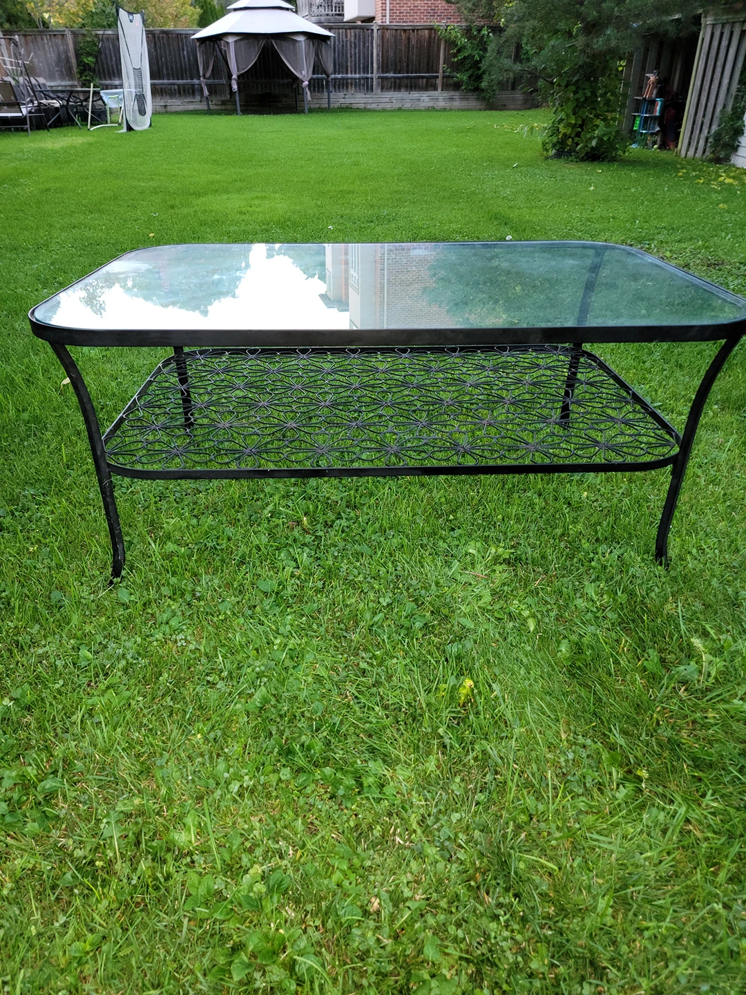 glass metal table thumbnail