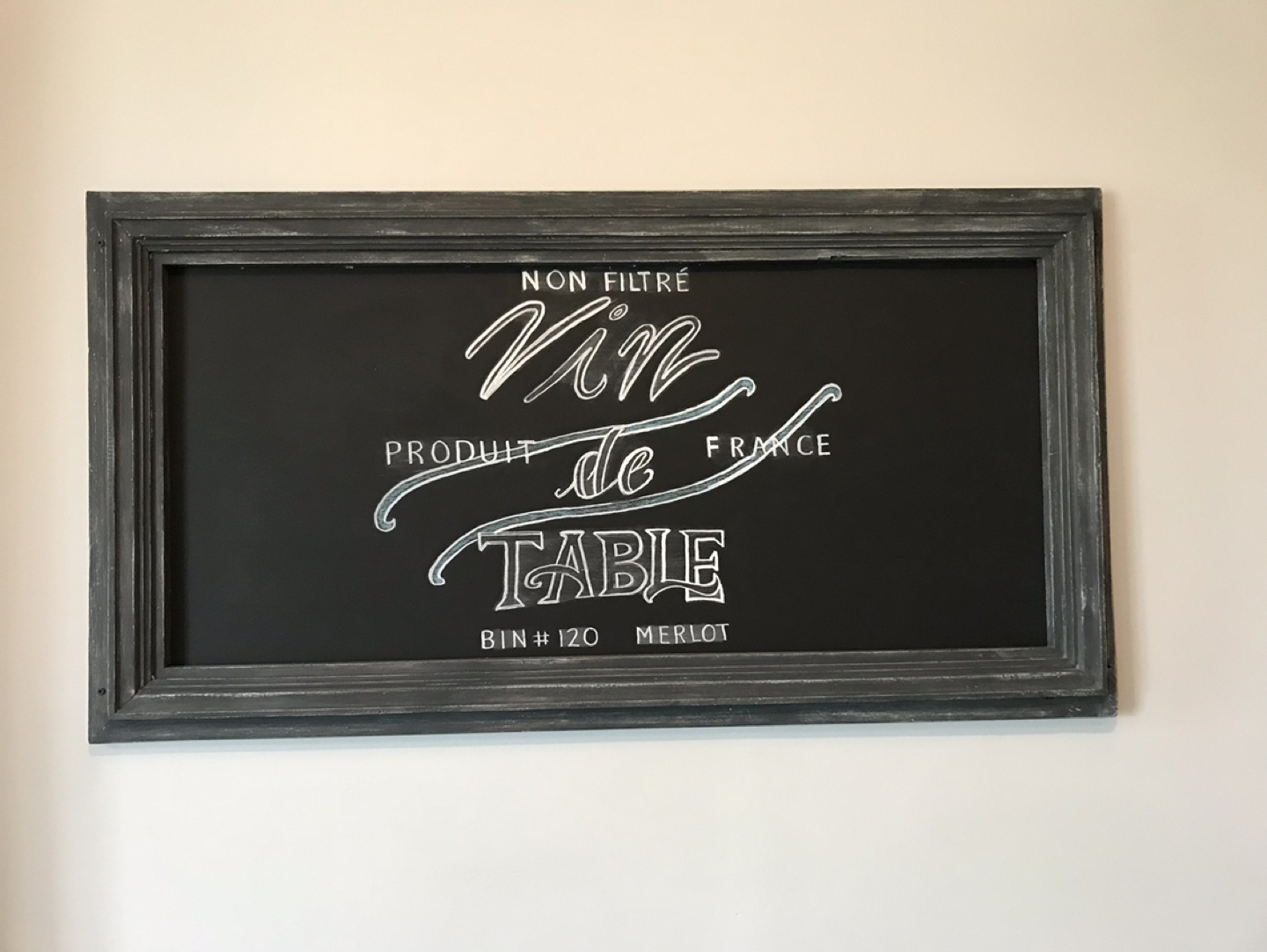 Shabby Chic Rustic Distressed Chalkboard