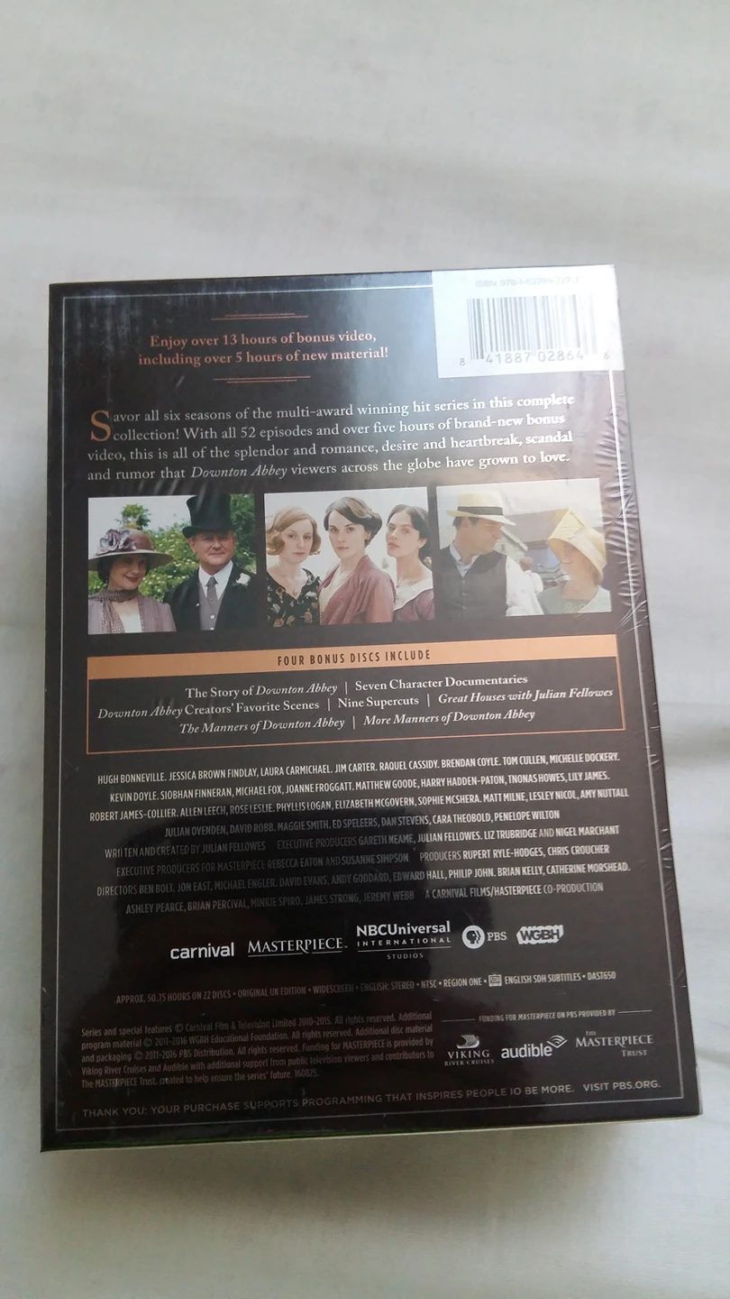 BRAND NEW AND SEALED DOWNTON ABBEY DVD. The complete collection. - photo 3