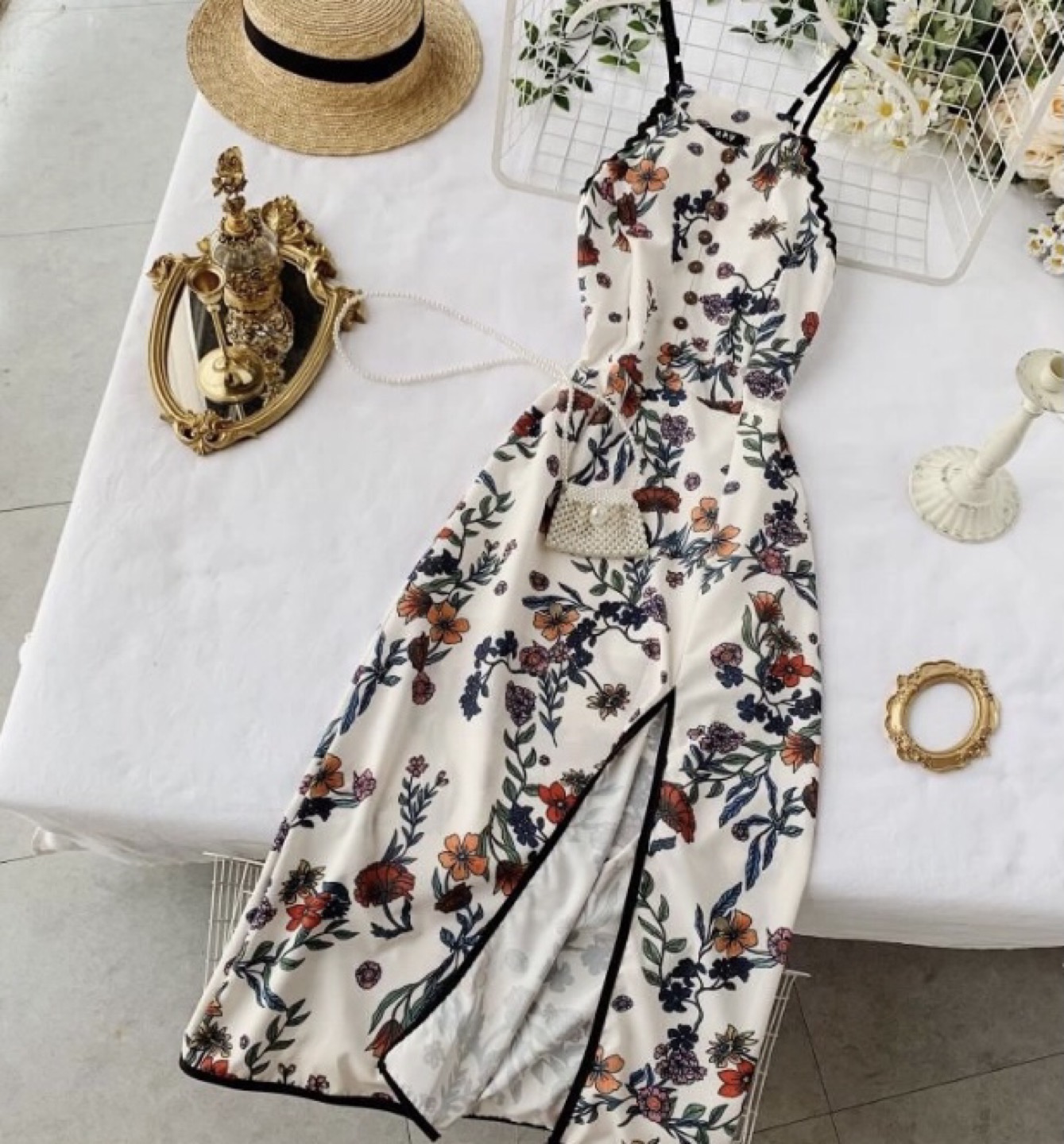 Floral summer dress thumbnail